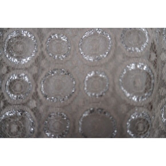 Etcetera Metallic Lace Formal Cocktail Wedding/Mother of Bride Midi Dress Size 6 - Picture 6 of 10